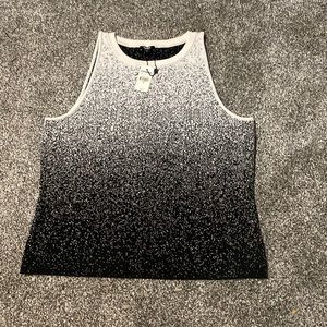 Sweater tank top